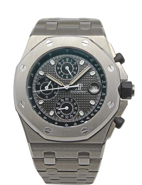 audemars piguet royal oak offshore chronograph titanium men's watch|royal oak offshore watch price.